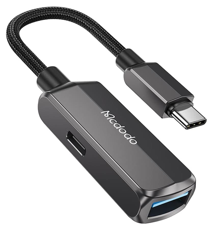 Bộ chuyển đổi Mcdodo OTG type-C sang type-C+USB