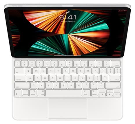 Bàn phím Apple Magic cho iPad Air 13 Inch -Trắng — a