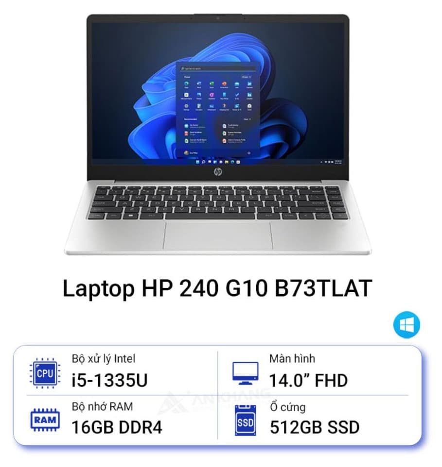Laptop HP 240 G10 B73TLAT