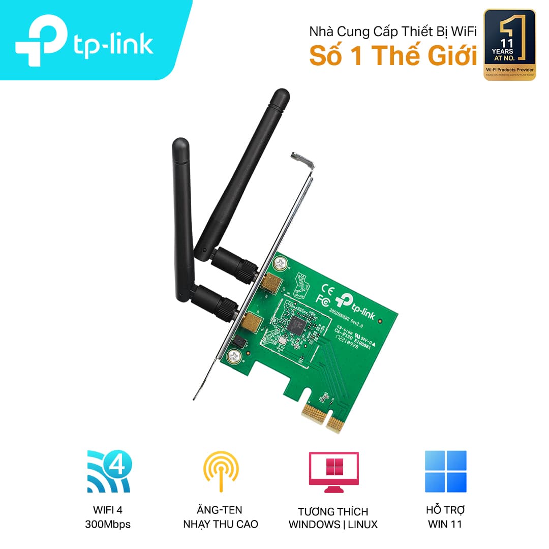 Cạc mạng không dây TP-Link PCI-E TL-WN881ND