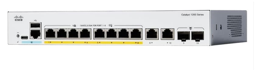 Switch Cisco C1200-8FP-2G