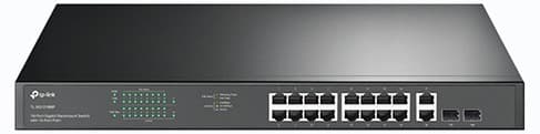 Switch TP-Link TL-SG1218MP (Gigabit (1000Mbps)/ 20 Cổng/ 2 SFP/ 16 cổng PoE/ Vỏ Thép)