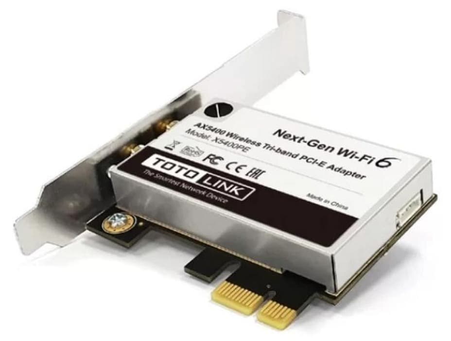Cạc mạng không dây Totolink PCI-E X5400PE