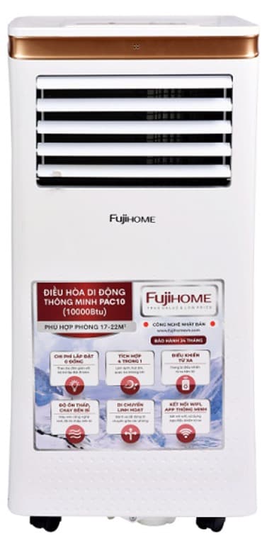 Điều hòa di động thông minh FujiHome PAC10