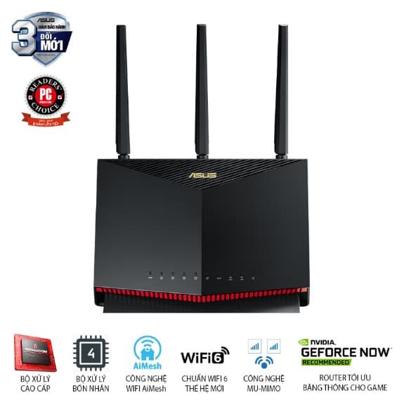 Bộ phát wifi 6 Asus RT-AX86U Pro