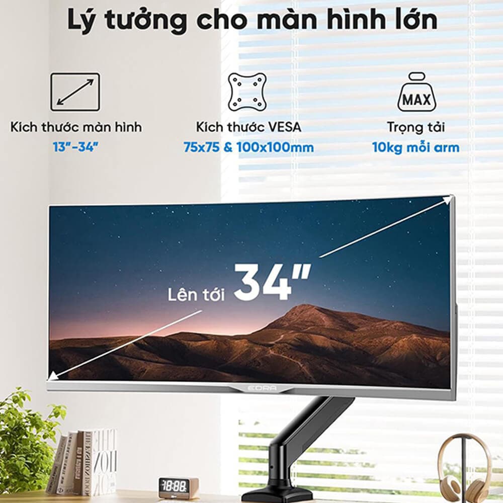 Giá treo màn hình E-Dra EMA7302