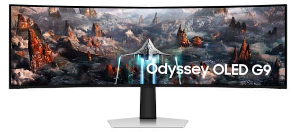 Màn hình cong Samsung Odyssey G9 LS49CG934SEXXV (49Inch/ DQHD (5120×1440)/ 0.003ms/ 240Hz/ 250cd/m2/ Loa/ OLed)
