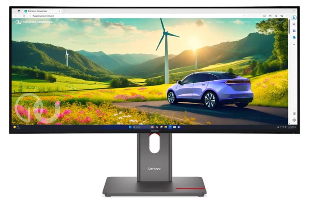 Màn hình cong Lenovo Think Vision P34WD-40 64ADGAR1VN (34Inch/ UWQHD (3440×1440)/ 4ms/ 120Hz/ 350cd/m2/ IPS/ Lan/USB-C)