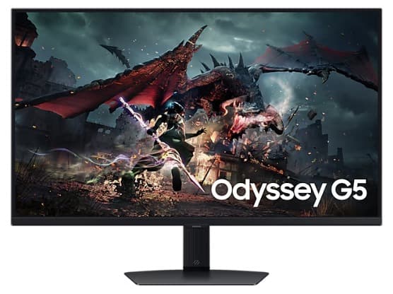 Màn hình gaming Samsung Odyssey G5 LS27DG502EEXXV (27Inch/ QHD (2560×1440)/ 1ms/ 180Hz/ IPS)