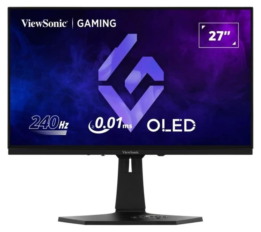 Màn hình gaming Viewsonic XG272-2K-OLED (27Inch/ QHD (2560×1440)/ 0,02ms/ 240Hz/ OLED/ Tích hợp loa)