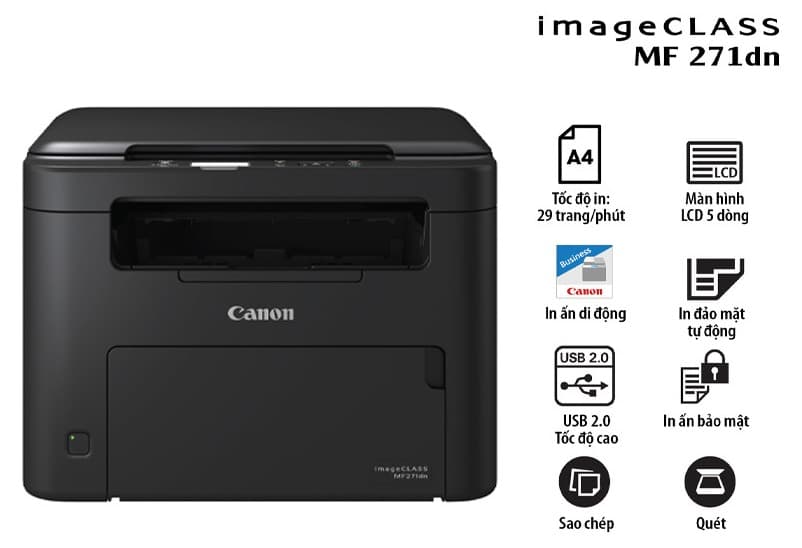Máy in laser đen trắng Canon MF271dn