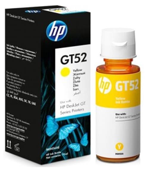 Mực in phun HP GT52 Yellow M0H56AA