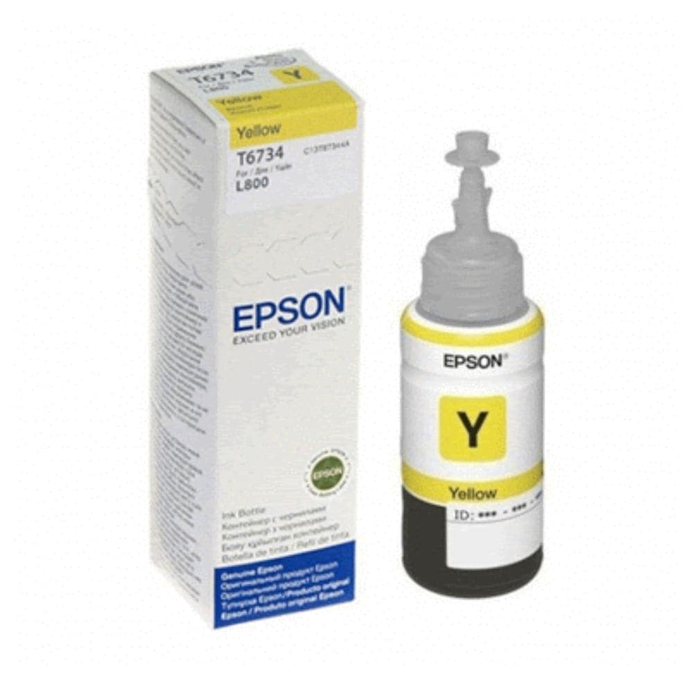 Mực in phun Epson T6734Y màu vàng