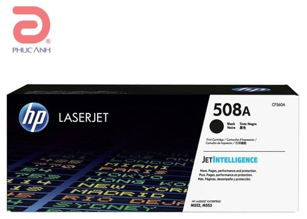 Mực in laser HP 508A Black CF360A