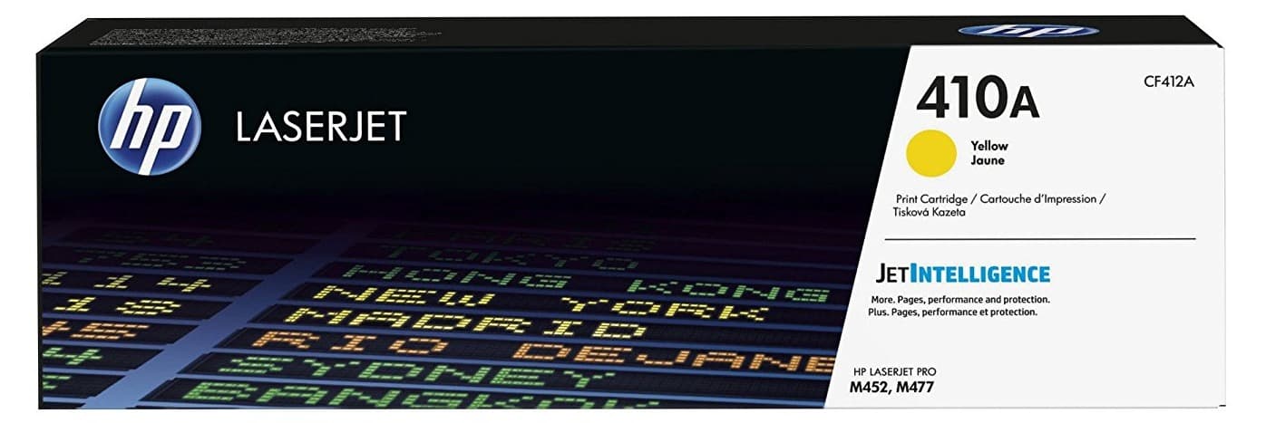 Mực in laser HP 410A Yellow CF412A