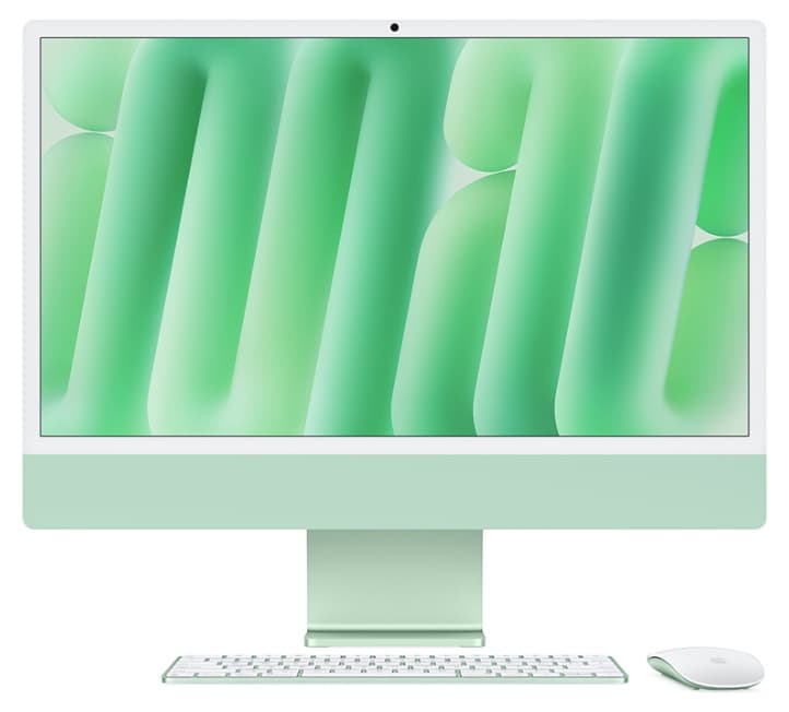 Máy tính AIO Apple IMAC M4 (Green · 256GB SSD · 8 core GPU)