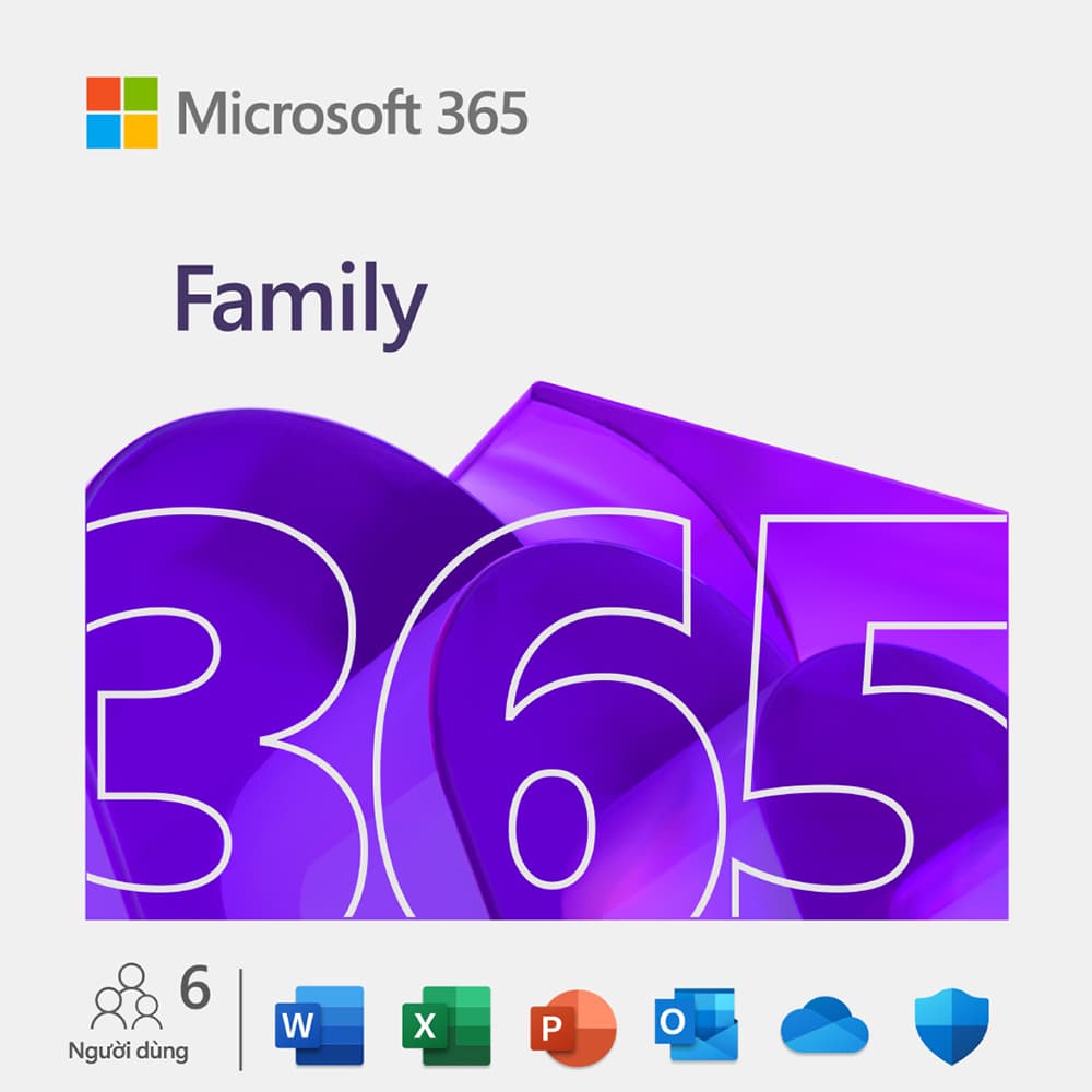 Phần mềm Office Microsoft 365 Family ESD EP2-36890