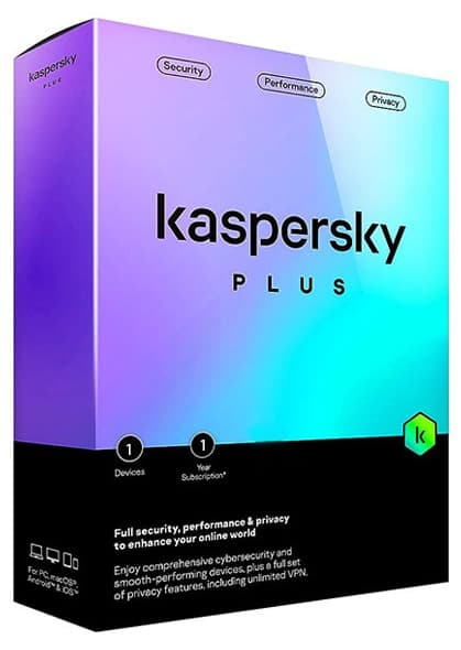 Phần mềm Diệt Virus Kaspersky Plus 1U