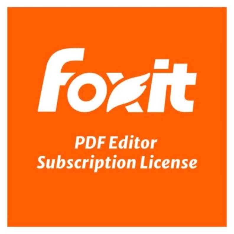 Phần mềm Foxit PDF Editor — bản 1