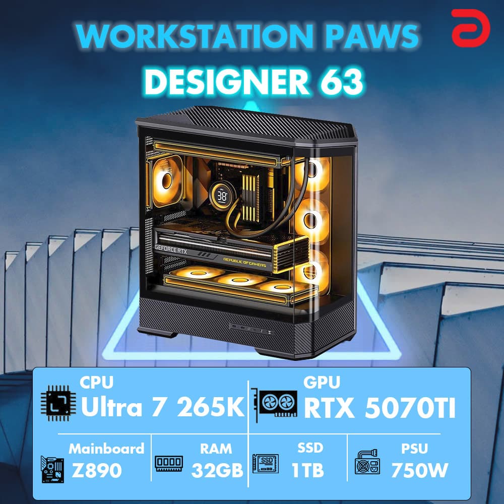 Máy tính PAWS DESIGNER 63