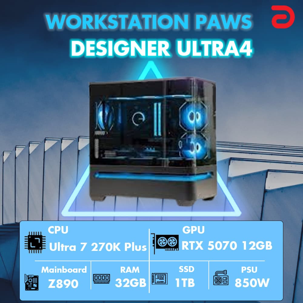 Máy tính PAWS Đồ Họa — 5070 12gb