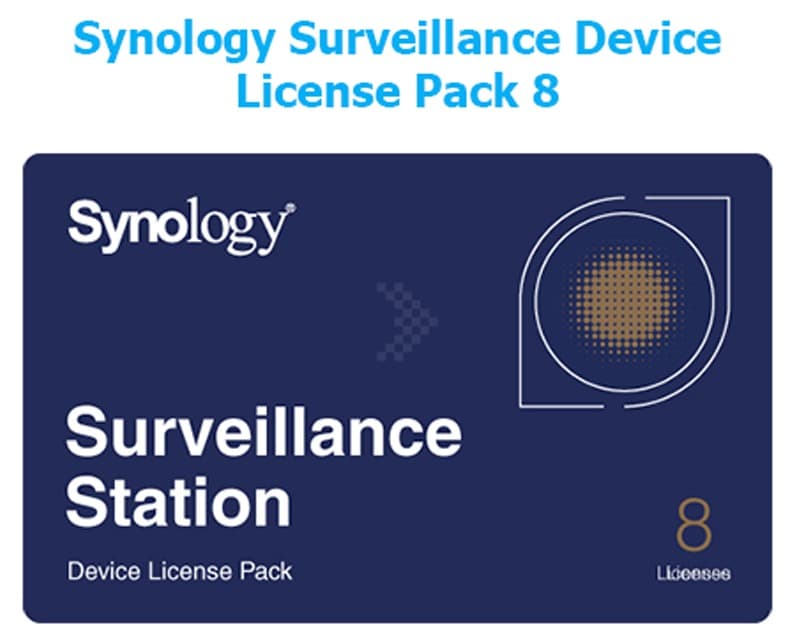 Phần mềm bản quyền Synology VIRTUAL DEVICE LICENSE PACK 8