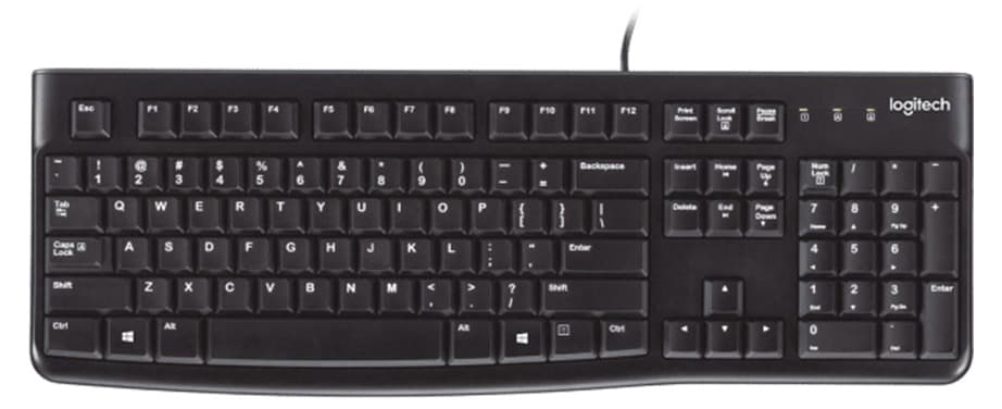 Bàn phím có dây Logitech K120