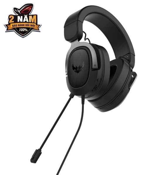 Tai nghe có dây Gaming Asus TUF Gaming H3 Gun Metal