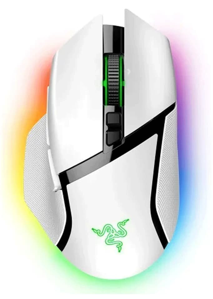 Chuột Gaming không dây Razer Basilisk V3 Pro White Edition