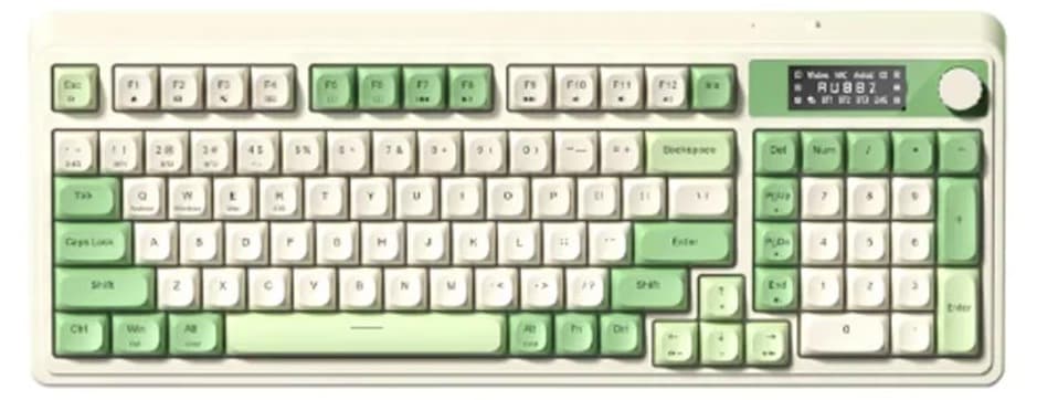 Bàn phím Gaming Aula S99 Pro xanh lá be