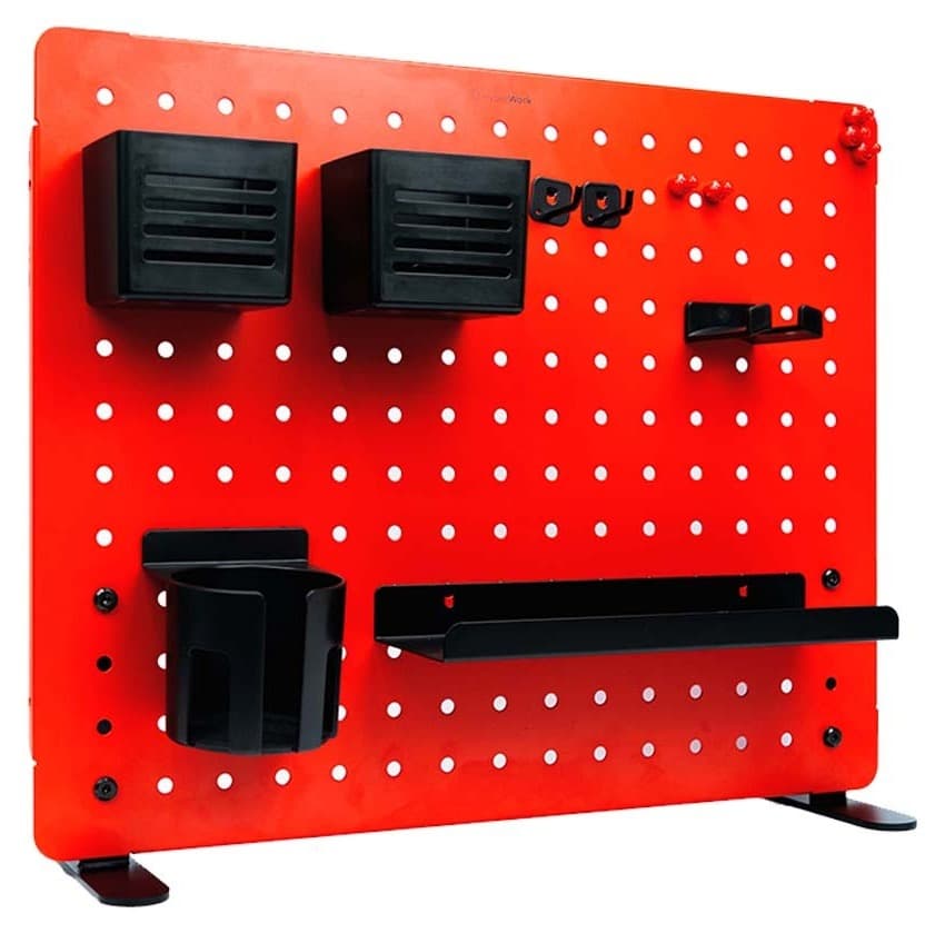 Bảng treo đồ pegboard HyperWork PG02 – Đỏ