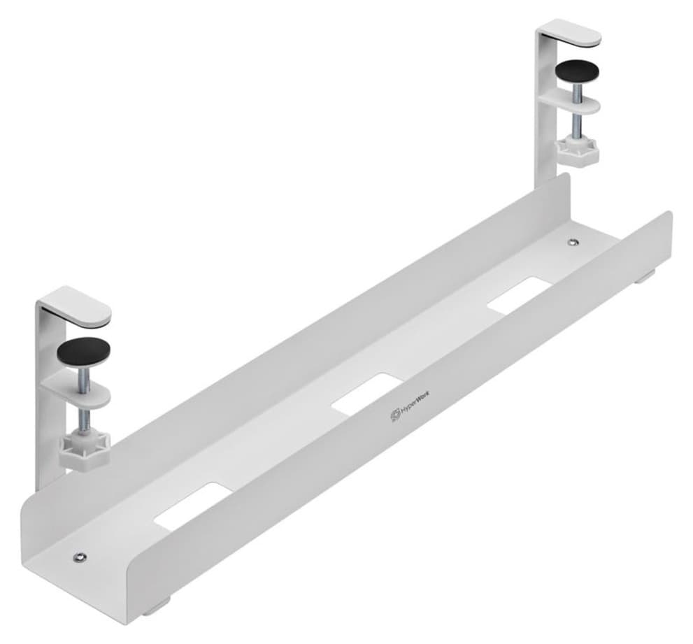 Khay giấu dây kẹp bàn HyperWork HPW-CM01-WHT Trắng