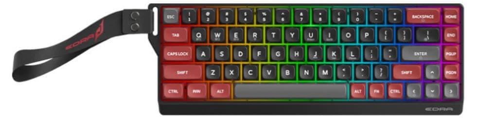 Bàn phím cơ E-Dra EK368WT Red Switch