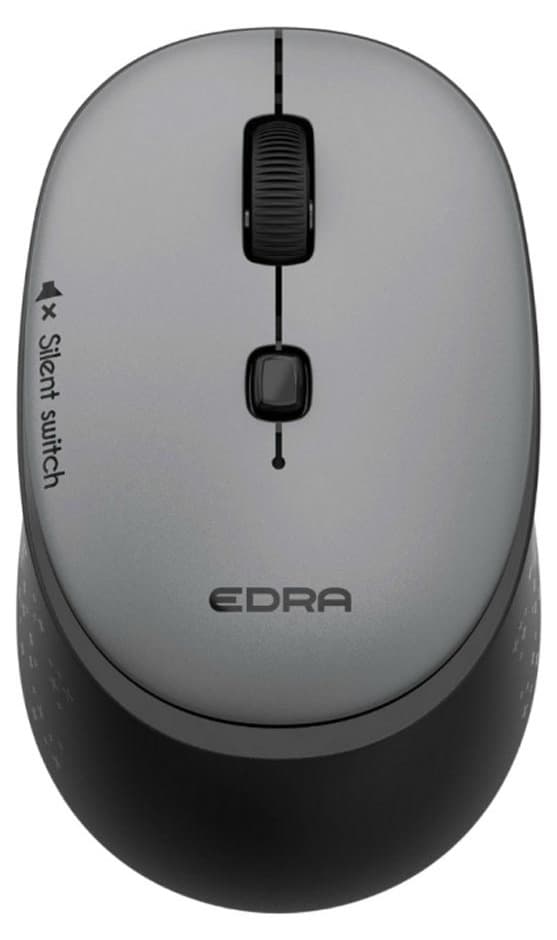Chuột không dây E-Dra EM610W màu đen