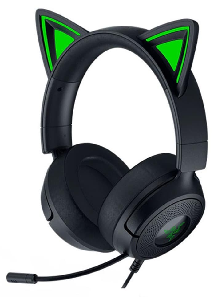 Tai nghe có dây Gaming Razer Kraken Kitty V3 X – Black