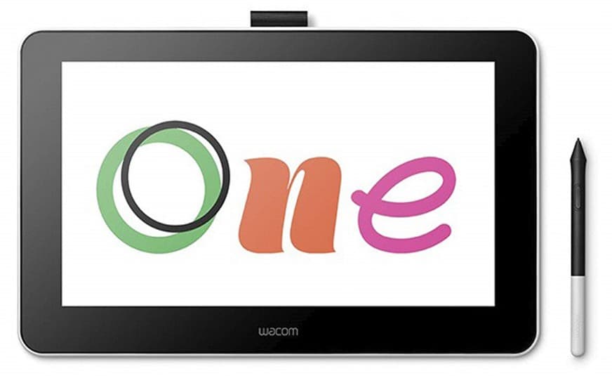 Bảng vẽ điện tử Wacom One pen/ touch display USB-C DTH134W0C
