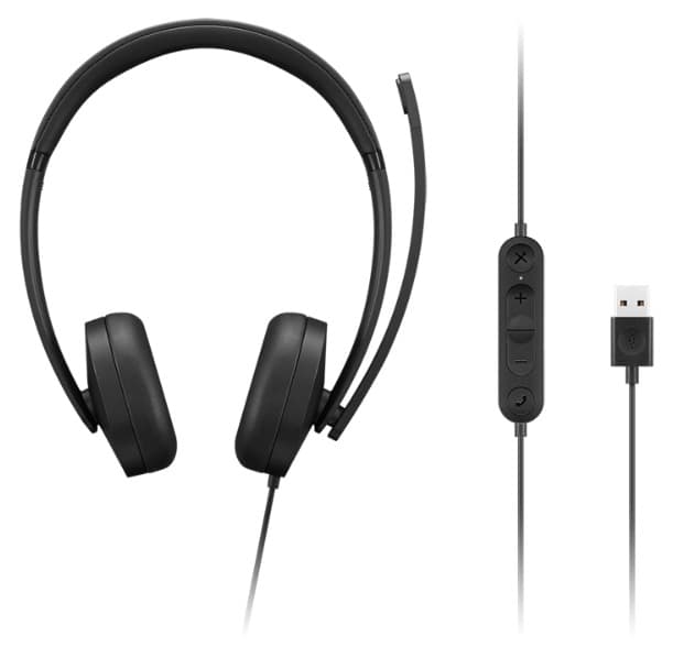 Tai nghe có dây Lenovo USB-A Wired Stereo Headset Gen 2 4XD1P83425
