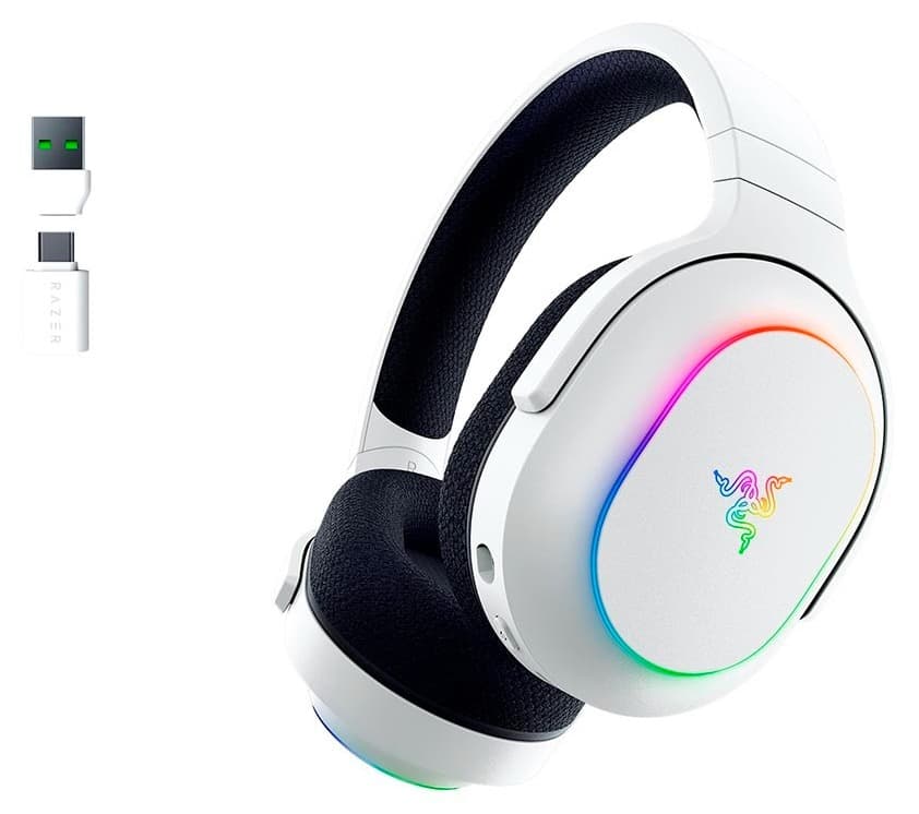 Tai nghe không dây Gaming Razer Barracuda X Chroma – White Edition