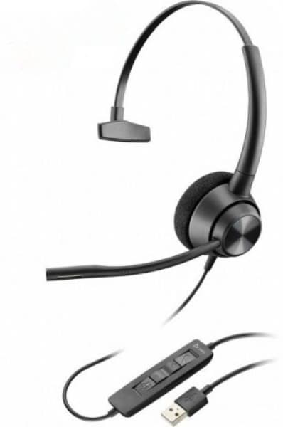 Tai nghe call center Poly EncorePro 320 Stereo USB-C, 1 tai