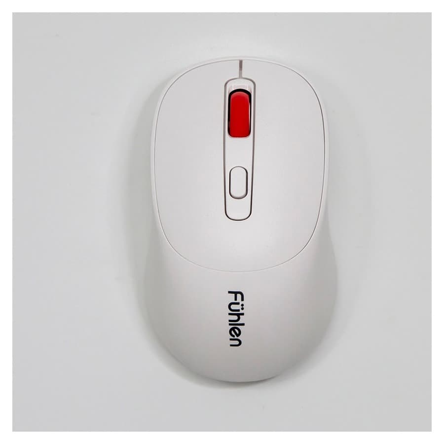 Chuột không dây Fuhlen M06S Silent (Trắng)