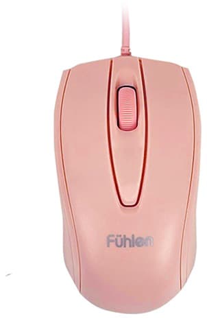 Chuột có dây Fuhlen L102 Màu Hồng