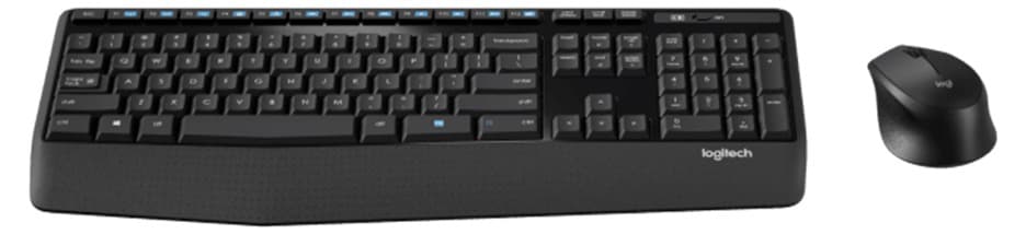 Bộ bàn phím chuột không dây Logitech MK345
