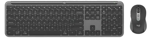Bộ bàn phím chuột không dây Logitech MK950 Signature Slim (Đen)