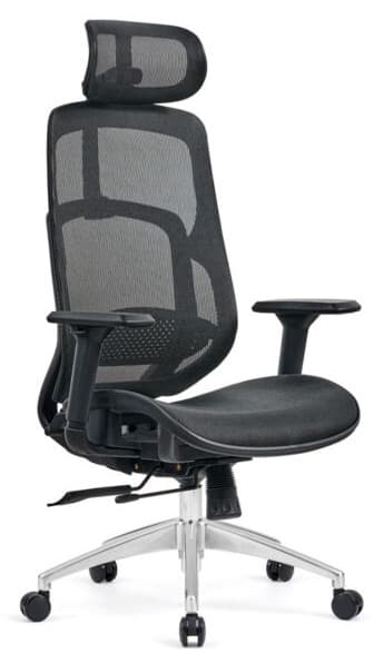 Ghế công thái học HyperWork Airy Black