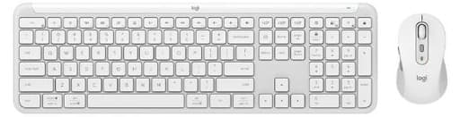 Bộ bàn phím chuột không dây Logitech MK950 Signature Slim (Trắng)