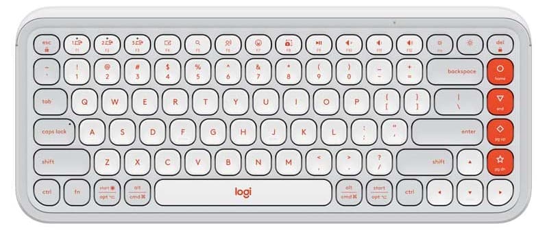 Bàn phím không dây Logitech POP Icon Keys (Trắng)