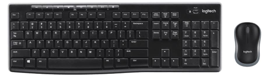 Bộ bàn phím chuột không dây Logitech MK270/MK270R