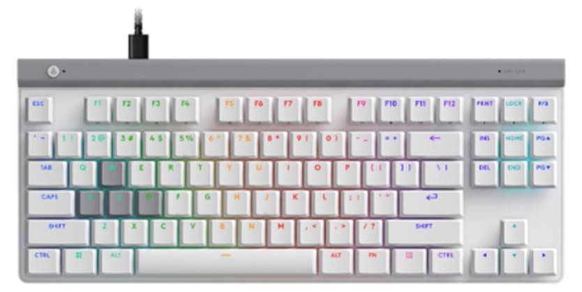 Bàn phím cơ Logitech G515 Rapid TKL White