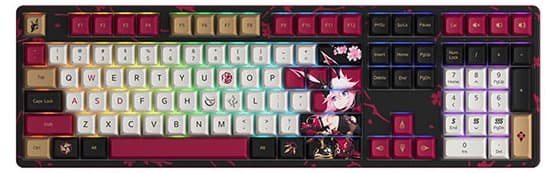 Bàn phím cơ AKKO 5108S Honkai Impact 3rd – Yae Sakura Akko CS Crystal switch