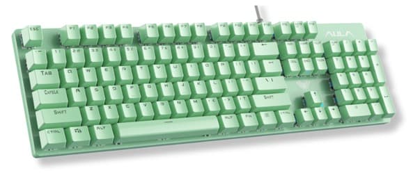 Bàn phím cơ Aula S2022 Xanh Lá Blue Switch